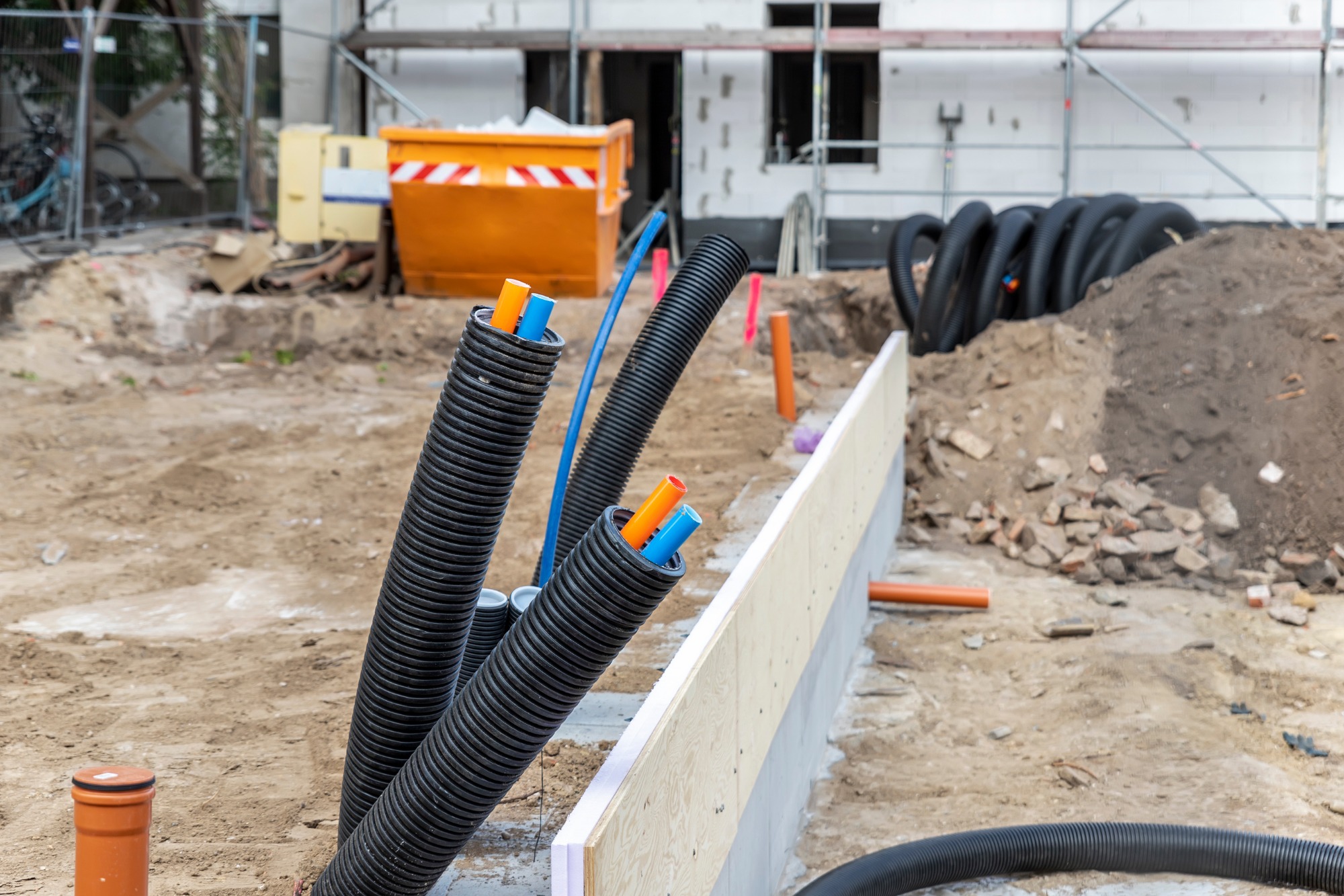 Leerrohre für flexiblen Kabelzug